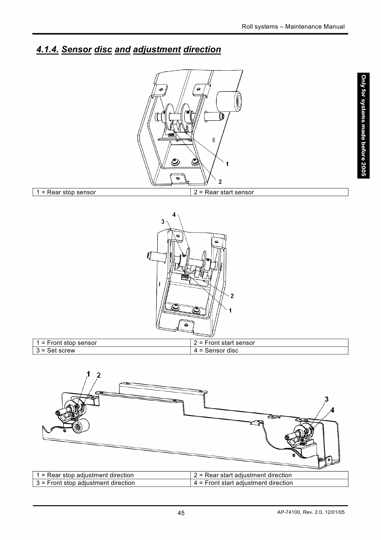 MUTOH RollSystems Winder 30 100 Unwinder Service Manual-3